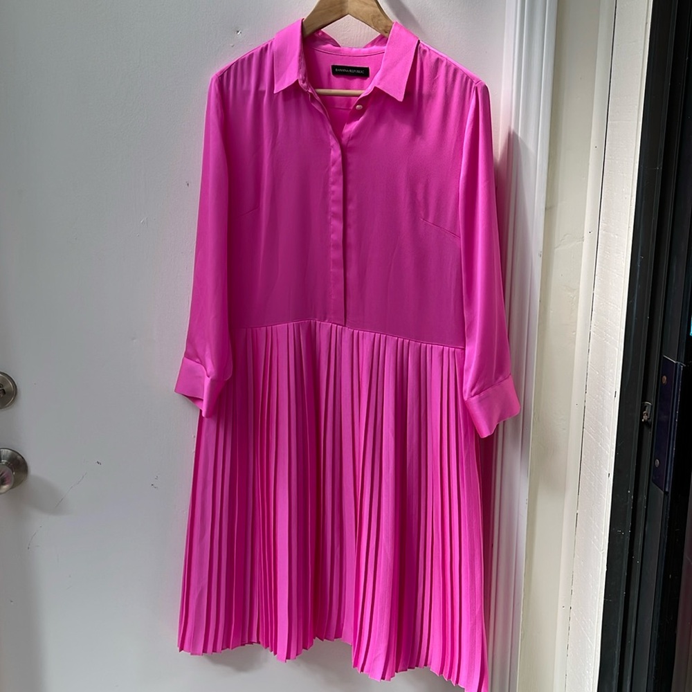 Banana Republic Pleated Dress